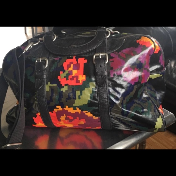 Fossil/ Key Per/ Canvas Coated/ Duffle Bag/ - Picture 1 of 6